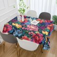 thumbnail image 2 of Yayeee Tablecloths 54" x 72" Rectangle Wrinkle Resistant Party Table Cover, Ethereal Floral Harmony, 2 of 8