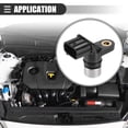 thumbnail image 3 of Unique Bargains Speed Sensor Automatic Transmission Output Vehicle Short Speed Sensor for Honda Accord No.28820-PPW-013, 3 of 7