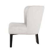 Divani Casa Ladean - Modern White Accent Chair