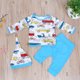 thumbnail image 2 of Conjunto De Ropa Para Bebé Recién Nacido, 3 Uds., Camiseta Con Estampado De Coche, Pantalones Azules Y Sombrero (100Cm)-154834,04 Tmvgtek Bebé, 2 of 7