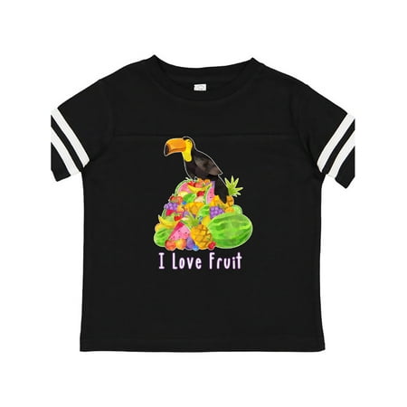 

Inktastic I Love Fruit Toucan Gift Toddler Boy or Toddler Girl T-Shirt