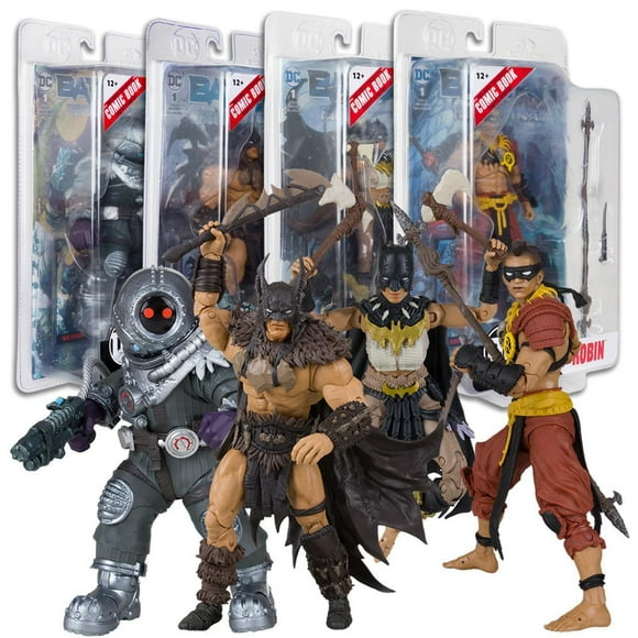 DC Page Punchers Wave 4 Bundle 7" Figure w/Comics Set