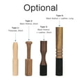 thumbnail image 7 of Aibecy Meditation Sound Bowl Mallet Tibetan Singing Buddha Wood Bowl Stick for Healing Mindfulness Relaxation Yoga, 7 of 7