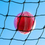 Stop That Ball™ Socketed Sports Barrier Net System | Durable Galvanized Steel Poles with UV Stabilized Ball Stop Net | Five Lengths Available, 12ft Height