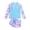 Sky Blue, variant on Cathalem Toddler Girl Swimsuit Girls Rash Guard Two Pieces Swimsuit Long Sleeve Bathing Suit (Sky Blue,1-2 Years)