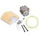 thumbnail image 2 of Carburetor Air Filter Sparking Plug Kit Fit for Jonsered 625 630 625 Chainsaw Gardening Tool, 2 of 5