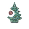 thumbnail image 2 of Cateissary Regalo único 5D DIY árbol de Navidad pintura de diamante decoración navideña DIY pintura de diamante fácil Artesanía tipo 6, 2 of 6