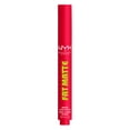 thumbnail image 1 of NYX Professional Makeup Fat Matte Smooth Color Lipstick, Fuzzy Flame (Red), 1 of 4