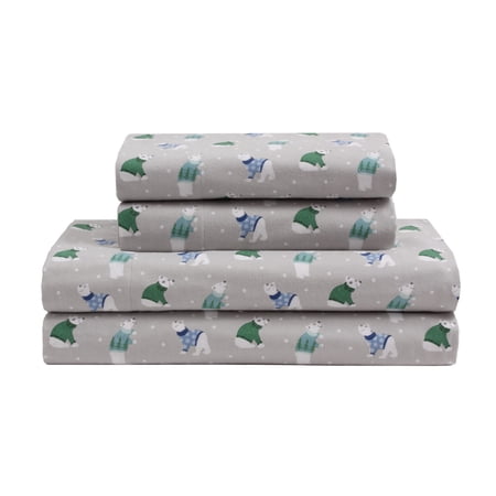 Winter Nights Flannel Sheet Set