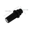 thumbnail image 2 of HONMEET 5Pcs Cello Endpin Protector Pad Black Plastic Anti Slip Cover for Floor Protection, 2 of 8