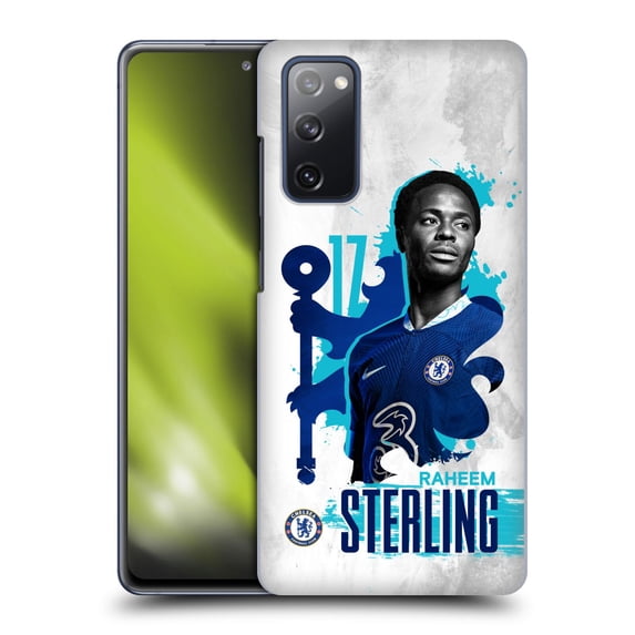 Head Case Designs Officially Licensed Chelsea Football Club 2022/23 First Team Raheem Sterling Hard Back Case Compatible with Samsung Galaxy S20 FE / 5G