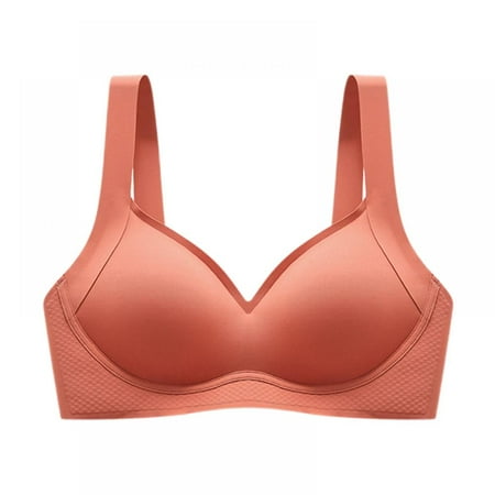 

Women s Seamless Wireless Invisible Smooth Soft Tshirt Bra with Removable Pads Sleep Leisure