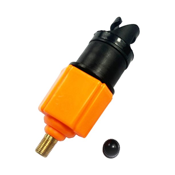Adaptador de válvula de aire de nailon Boquilla de bombeo resistente al desgaste Adaptador de bomba inflable Adaptador de válvula de bomba de para naranja Sunnimix adaptador de válvula