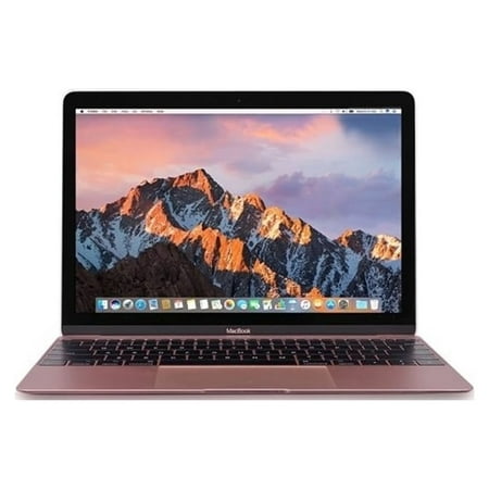 Apple MacBook MMGM2LL/A 12" 8GB 512GB Intel Core M5-6Y54 X2 1.2GHz, Rose Gold (Scratch And Dent Used)