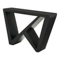 thumbnail image 5 of Furniture of America Wyll Rectangle Wood Black Console Table, 5 of 10