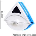 thumbnail image 5 of Limpiador de ventanas Limpiaparabrisas de vidrio de doble cara Herramientas de limpieza magnéticas Cepillo de limpieza de superficies útil para ventanas de doble acristalamiento de gran altura, 5 of 5