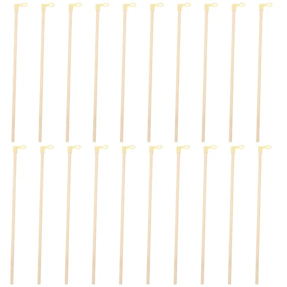 100 Pcs Rod Lifting Material Child Lantern Handle Paper Hanging Stick