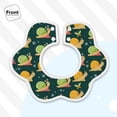 thumbnail image 3 of Hirioo Snails And Butterfies for Baby Cotton Petal Bib Drool Bibs for Baby Boy Unisex, 3 of 9