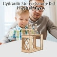thumbnail image 3 of 1 Set Teaching Demonstration Toys Manual Assembly Logical Thinking Promote Learning Hydraulic Stereo Garage Kid Physical Toys Children Toys, 3 of 8