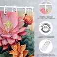 thumbnail image 3 of Durable Waterproof Polyester Shower Curtain Odorless Perfect for Your Bathroom Decor 72x72inch, 3 of 5