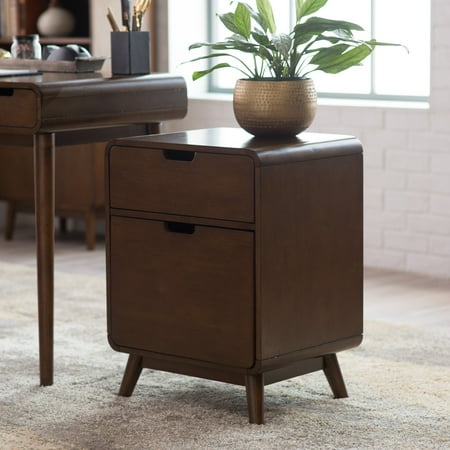 Belham Living Carter Mid Century Modern Two Drawer File Cabinet Belham Living Carter Mid Century Modern Two Drawer File Cabinet