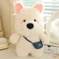thumbnail image 1 of Precioso perro de peluche, juguete de peluche, bonito cachorro de West Highland Terrier de imitación, muñeco tranquilizador para bebé, almohada, regalos de cumpleaños, 1 of 5