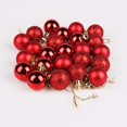 thumbnail image 3 of LINLIN 24pcs Christmas Ball Set, Christmas Baubles Ornaments 4cm Christmas Balls Baubles Christmas Tree Ball Ornaments Xmas Decoration, 3 of 8