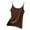 Coffee, variant on Baberdicy Modal Slip Dress with V-Neck - Women's Summer Seamless Layering Tank, Stretchy Slimming Basic Sleeveless Undershirt (Pink | L)