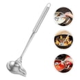 thumbnail image 1 of unbranded 2Ud Cucharas De Cocina De Acero Inoxidable Con Pato Para Sopa Y Aceite, 1 of 8