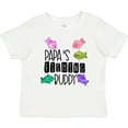 thumbnail image 3 of Inktastic Papa's Fishing Buddy with Colorful Fish Boys or Girls Baby T-Shirt, 3 of 5