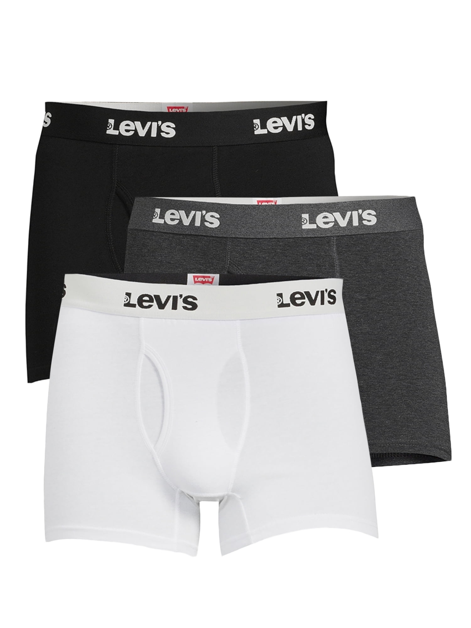 Levi’s, Adult Mens, 3 Pack Cotton Stretch Boxer Brief, Size SXL