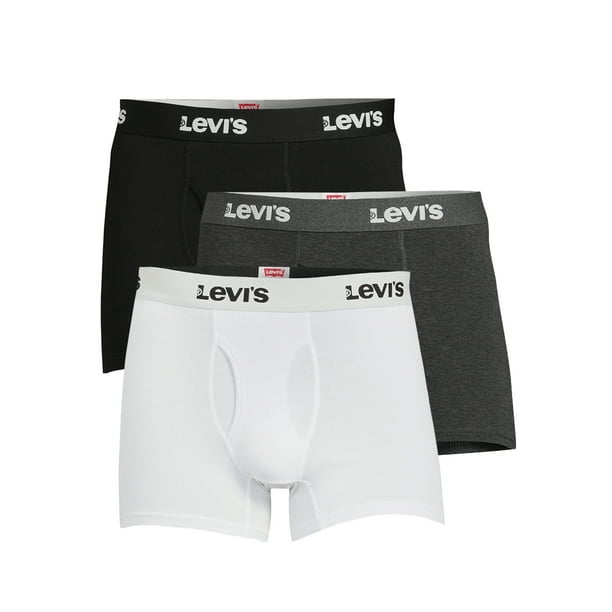 Levi's, Adult Mens, 3 Pack Cotton Stretch Boxer Brief, Size S-XL -  