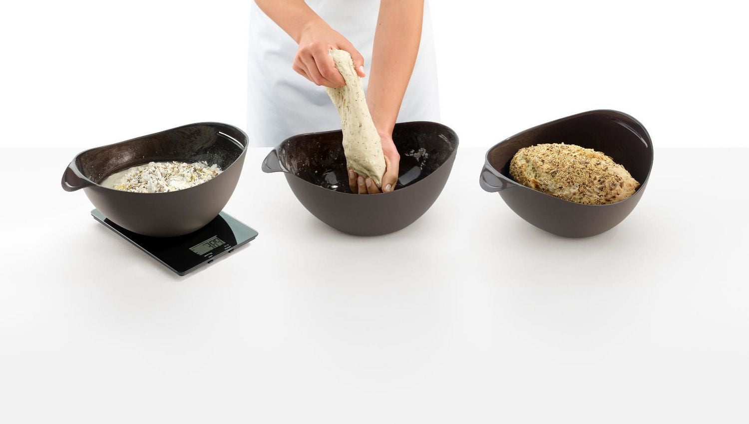 Kit de machine à pain, à minibaguettes et recettes Lekue