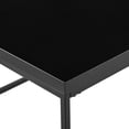 thumbnail image 3 of Black on Black High Gloss Square Coffee Table, 3 of 5