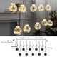 thumbnail image 4 of Santa Muñeco De Nieve Cortina Cadena De Luces Deseos Bolas Lámparas Dormitorio Fiesta Decoraciones Para Terraza Hotel Y Jardín Minnieouse HA045452-06, 4 of 6