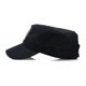thumbnail image 3 of Qarigey Gorras planas, sombrero con visera, gorras de béisbol bordadas para hombre, sombreros de protección solar informales portátiles para mujer al Sombreros Qarigey AP011887-00, 3 of 6