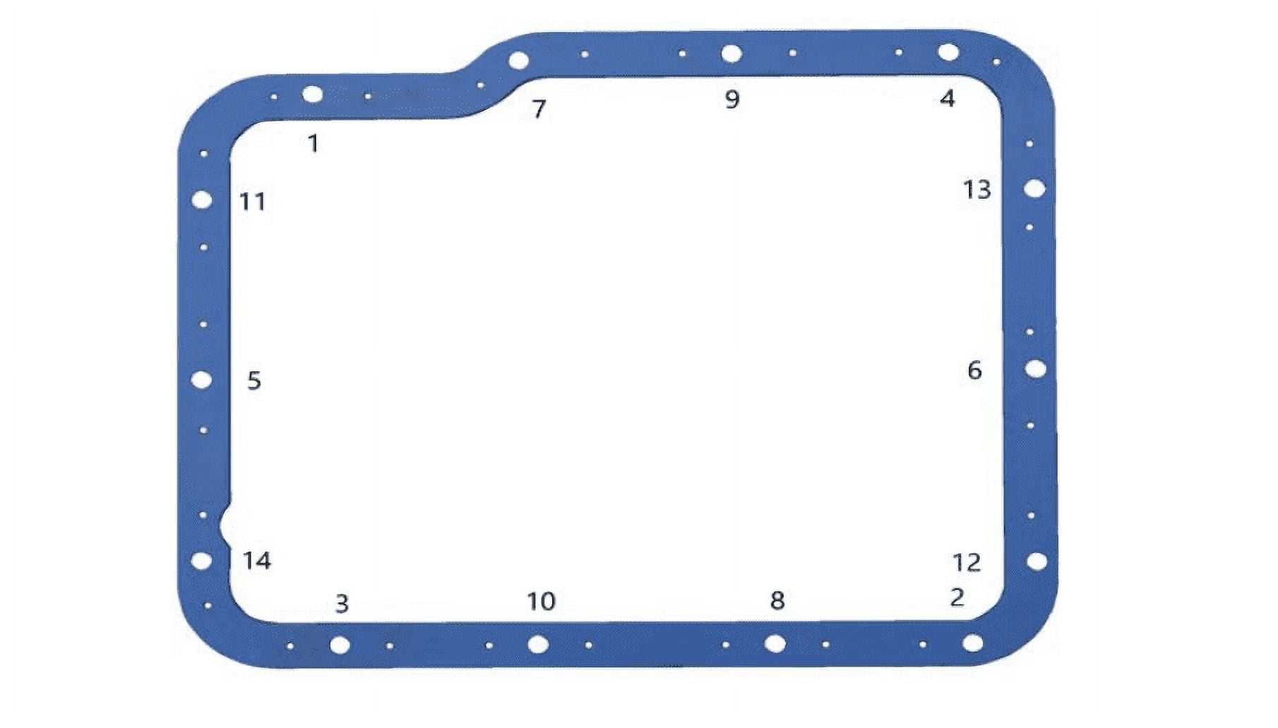 Moroso 93100 Perm Align Transmission Pan Gasket, Fits GM Powerglide