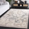 thumbnail image 2 of SAFAVIEH Casablanca Alondra Abstract Shag Area Rug, Grey/Ivory, 8' x 10', 2 of 11