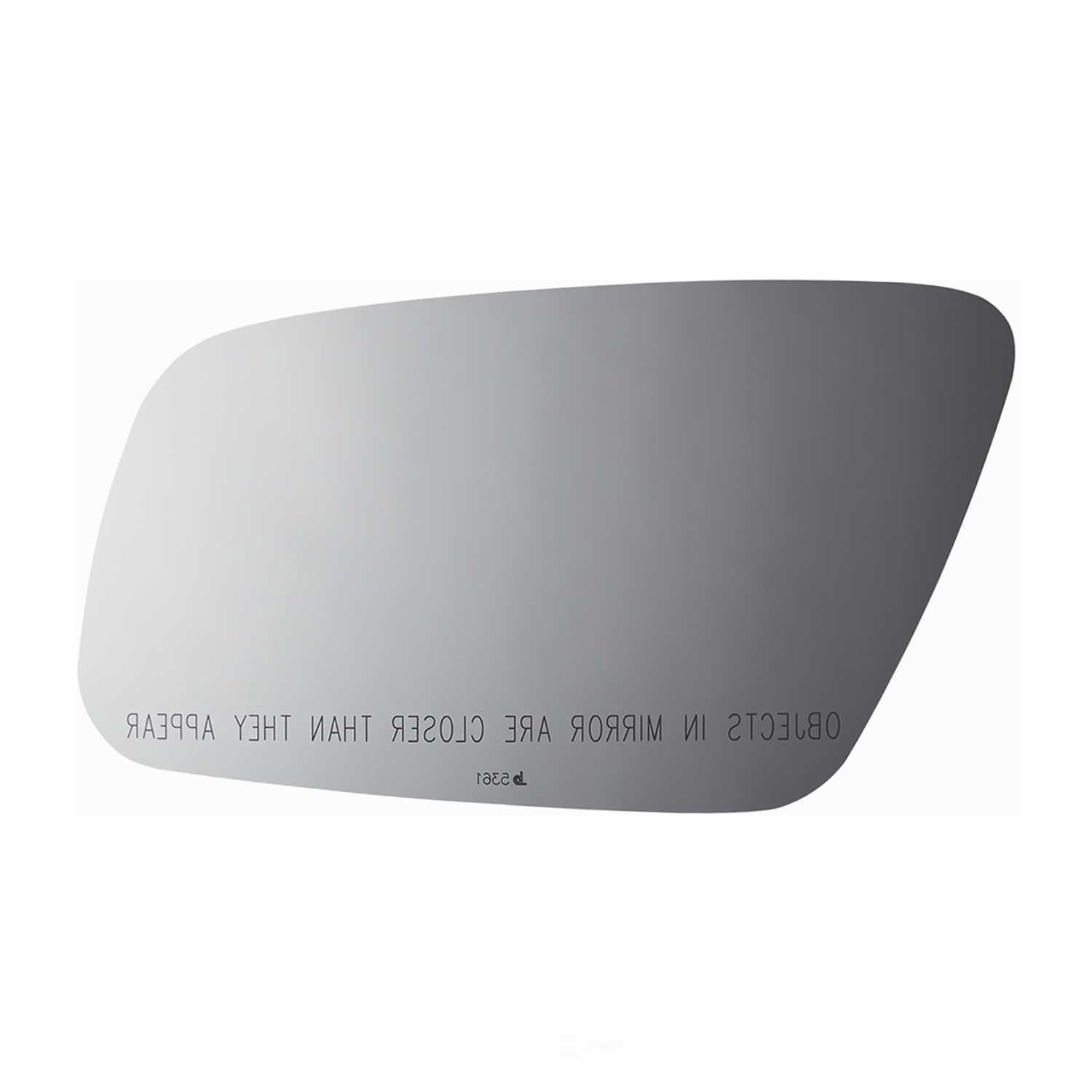 Burco Side View Mirror Replacement Glass - Clear Glass - 5361