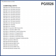 thumbnail image 2 of PG Engine Oil Filter PG5526 | Fits 2003-2007 Ford F-350 Super Duty, F-250 Super Duty, F-550 Super Duty, F-450 Super Duty, 2003-2005 Excursion, 2 of 8