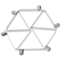 6 Pcs Telescoping Tube Adjustment Lock Pipe Clamp