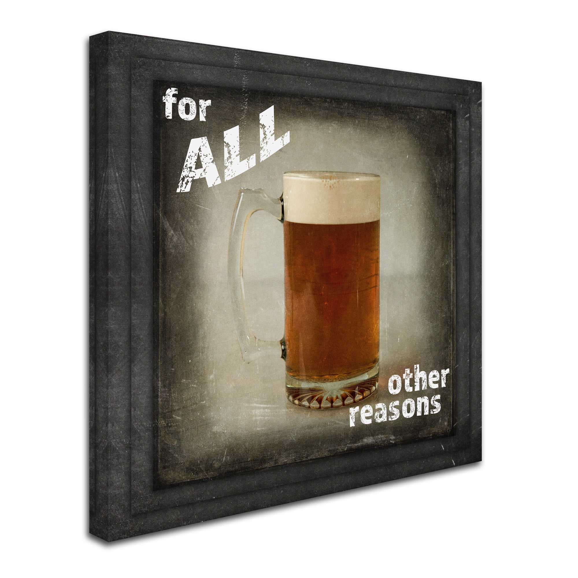 Trademark Fine Art 'Dorm Room Pub Only Other Reason' Canvas Art by LightBoxJournal