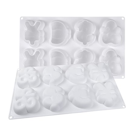 

QIIBURR Cheese Mold for Cheese Making Cheese Mold Silicone Mold Cream Cake Cheese Mold Cheese Shape Mold Coin Mold