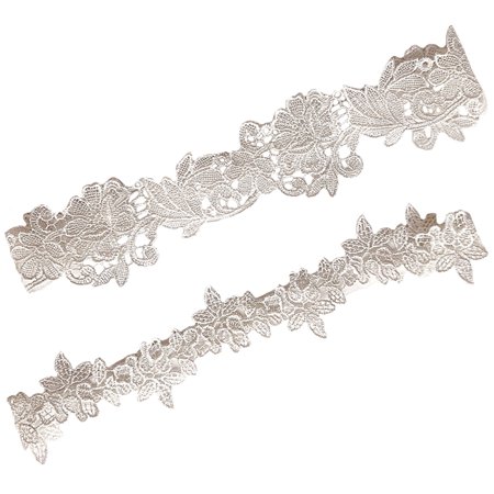 

2pcs Wedding Bride Garters Bridal Lace Garters Women Thigh Garters Leg Garters