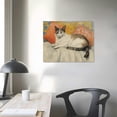 thumbnail image 3 of Nawypu Siamese Cat And Her Kitten  Gold Ornate Wood Framed Canvas Art, 3 of 4