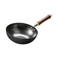 thumbnail image 3 of GROWTH TANK Nonstick Wok Cookware Frying Wok Pan for Restaurant Induction Cooker Kitchen with Lid, 3 of 5