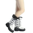 thumbnail image 6 of Women's Winter Waterproof Warm Mid Calf Snow Boots Outdoor Hiking Snow Boots, 6 of 6