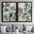 thumbnail image 5 of 2 Piece Set Topaz Garden I Premium Framed Canvas - Ready to Hang - 30.5 x 42.5 Each - Black Frame, 5 of 8