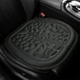 thumbnail image 2 of Car Seat Cushion, Comfort Memory Foam Driver Seat Cushion Improve Driving View, Seat Cushions for Car Seat Driver, Office Chair, Wheelchair (Black), 2 of 7