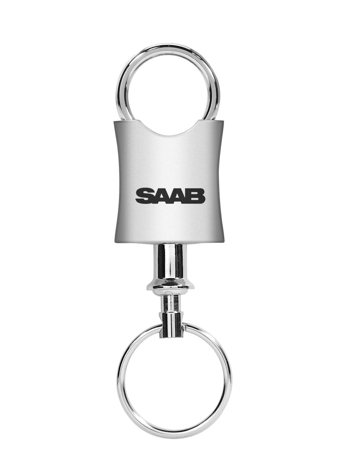 SAAB Metal Valet Key Chain / Key Ring / Keychain
